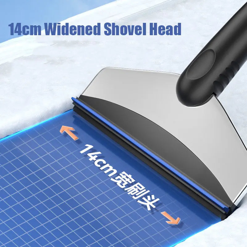 Car Snow Shovel Ice Scraper Snow Removal Shovel Multifunction Winter Windshield Window Snow Clean Scraping Tool Auto Ice Breaker