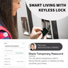 CDOK T55 TTlock Bluetooth smart padlock, IP65 dust and rainproof, suitable for indoor and outdoor use