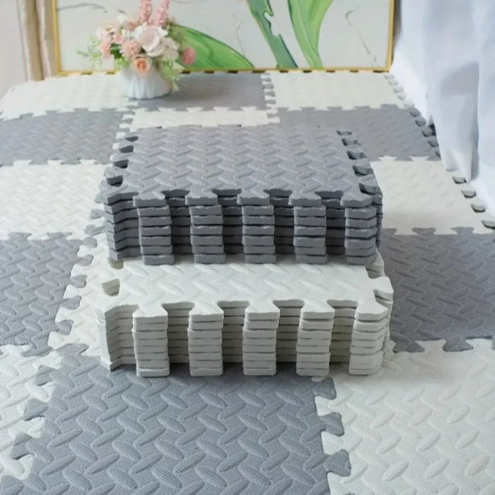 Home Foam Floor Carpet Interlocking Non Slip Garage Gym Pad Durable EVA Floor Tiles DIY Interlocking Floor Mats Home Dedicated