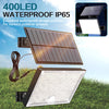 Solar Lights for Outside, 172/400LED 3 Modes Motion Sensor Lights with Remote Control, Outdoor Solar Lights for Yard,Patio,Garde