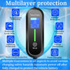 Teschev Portable EV Charger Type2 IEC 62196 Electric Car Charger 3.5KW 16A 1Phase EVSE Fast Charging Wallbox EV Charging Station