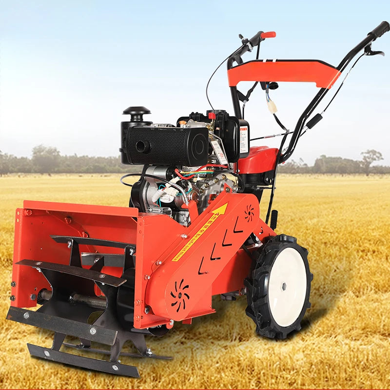 Mini Lawn Mower Weeding Machine for Farming Grass Cutter Weed Rolling Mower Machine