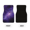 Galaxy Car Floor Mats 4 Pcs Universal Front and Rear Foot Mats with Non-Slip Rubber Backing Auto Accessories Decor All Weather