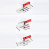 Concrete Tools Set Stainless Steel Flat Finishing Trowel 3 PC Cement Drywall Plastering Tile Masonry Construction Hand Kit