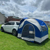 Outdoor Double-deck Car Tent Camping Rainproof Sun Protection SUV Car Trunk Camping Tent Oxford Cloth Four Seasons Outdoor Tents
