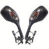 2PC Rearview Mirrors Turn Signal For Suzuki GSXR600 GSXR750 06-21 GSXR1000 05-15