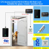 Tuya NFC Bluetooth Backlit Touch Keypad Access Control IP65 Waterproof RFID 13.56MHz Biometric Fingerprint Door Opener Keyboard
