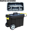 Large Capacity Portable Garage Storage Tool Box Suitcase Trolley Case Complete Garage Rack Screw Tool Storage Box Workshop