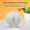 Tuya Zigbee Temperature And Humidity Sensor Voice Control Intelligent Home Hygrometer Monitoring need tuya Gateway no battery