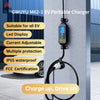 EVSE Portable Charger 7KW 32A 110-240V Type 1 Plug EV Charging Station 3.5m Cable with 2.8 Inch LED Screen for Electric Vehicle