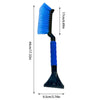 2 in 1 Car Snow Brush and Ice Scraper Car Scraper Snow Brush Ergonomic Foam Grip Window Ice Scraper Snow Cleaner For Car SUV