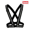 Highlight  Straps Adjustable Safety Vest Elastic Band For Adults and Children  Running Riding Clothing 12 Colors