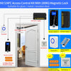 Fingerprint Tuya Access Controller RFID Access Control Kits With Waterproof Metal Bluetooth Outdoor Keypad 1.77In Display Screen