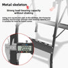 Versatile Woodworking Workbench, Foldable Saw Table with Tool Stand, Portable Mini Workstation