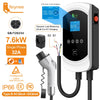 feyree EV Charger GB/T Socket 32A 3Phase 22kW Fast Charging EVSE Wallbox Load Balance Function AC Home Charging for Electric Car