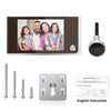 Elecpow 3.5 Inch Peephole Doorbell Camera 120° HD LCD Digital Door Viewer Outdoor Monitor Smart Home Cat Eye Visual Door Bell