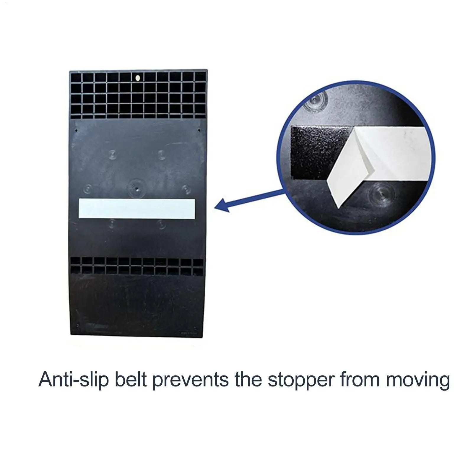 Parking Stopper for Garage Anti-slip Garage Car Stopper Tire Pad Positioning Barrier for Truck Trailer Shed Driveway Auto Golf