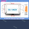 2 Din Car Radio Dashboard Frame, 9 Inch Dashboard Kit for Volkswagen Tiguan 2010-2015 Android Player Adapter, Beze Stereo Panel