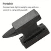 Bench Vise with Anvil Small Household Table Vise Flat Knocking Flat-Nose Pliers Multi-Functional Clamp Handmade Diy Tool