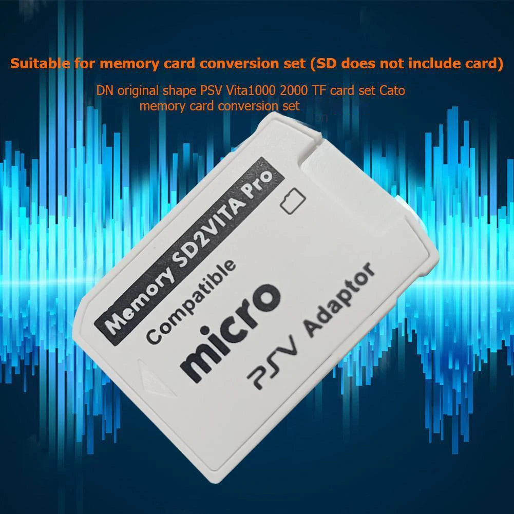 SD2VITA 6.0 Memory Card Adapter for PlayStation Vita PSV 1000 2000 3.65 System