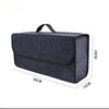 Car storage box car felt anti slip trunk storage tool large capacity soft packaging portable and movable storage home