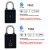 CDOK T55 TTlock Bluetooth smart padlock, IP65 dust and rainproof, suitable for indoor and outdoor use