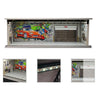 G FANS 1:64 Car Garage Models Shop Parking Building Led Diorama Building Scene Model with Lights Car Garage Diorama Scene Model
