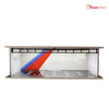 1/64 Garage Scene Model with Light Assembled Parking Lot Diorama Parking Place for Miniatures Cars Display