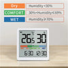 New Digital Home Indoor Temperature Humidity Meter LCD Digital Thermometer Hygrometer Sensor Gauge Weather Station