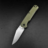 New High Quality 6106 Folding Belt Knife 8Cr13Mov Blade G10 Handle Jungle Hiking Fishing Knife Carrying Outdoor Camping Knife