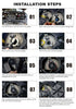 2pc 30000LM Led Car Bulb Canbus Fog Light and Powersports Headlights 5570 CSP 6000K Cars Light H1 H4 H7 H11 H13 9004 9005 9006