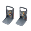 2pc Car Back Auto Trunk Fixed Rack Holder Stand Shake-proof Organizer Fence Storage Holder Adjustable Distance Storage Box Fixer