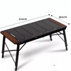Dining Waterproof Outdoor Table Black Balcony Portable Backyard Outdoor Table Garden Camping Tuinmeubelsets Patio Furniture