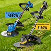 4580W 6180W Brushless Electric Lawn Mower Cordless Grass Trimmer Handheld Lithium Battery Garden Lawn Trimming Machine