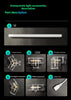 14 Grids with Frame Hexagon Garage Lights 6500K 672W Honeycomb Led for Workshop Barber Gym Ceiling Shop Basement