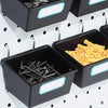 1 set of pegboard with hooks, workshop clamp board hooks, garage organization tool