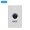 Contactless No Touch Exit Switch Induction Type Release Exit Button Switch  Sensor Access Control DC12V 24V With LED Waterproof