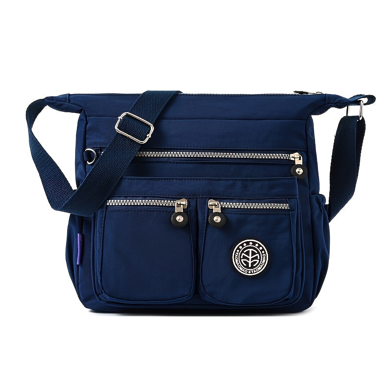 Nylon Crossbody Messenger Bag
